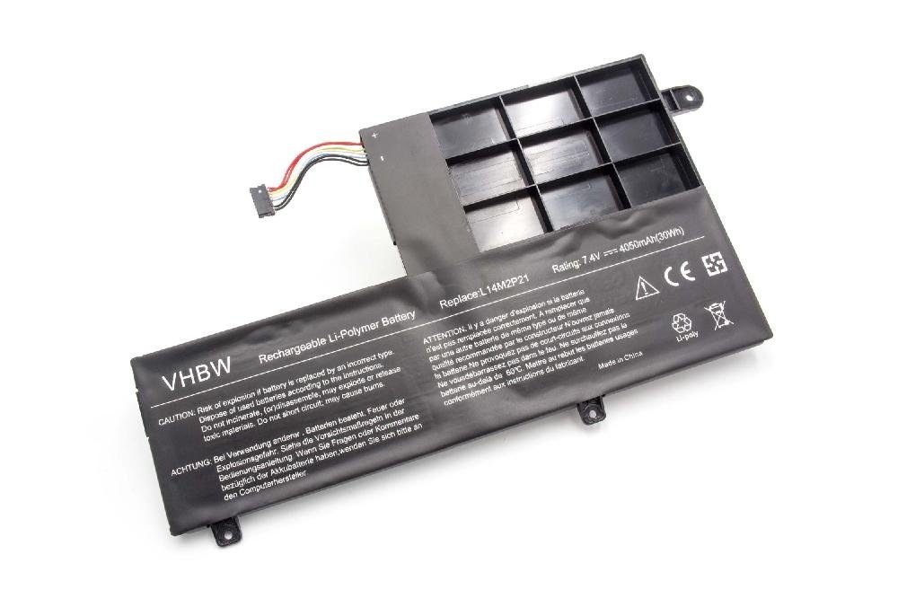vhbw kompatibel mit Lenovo IdeaPad S41-75, U41-70, S41-70 Laptop-Akku Li-Polymer 4050 mAh (7,4 V)