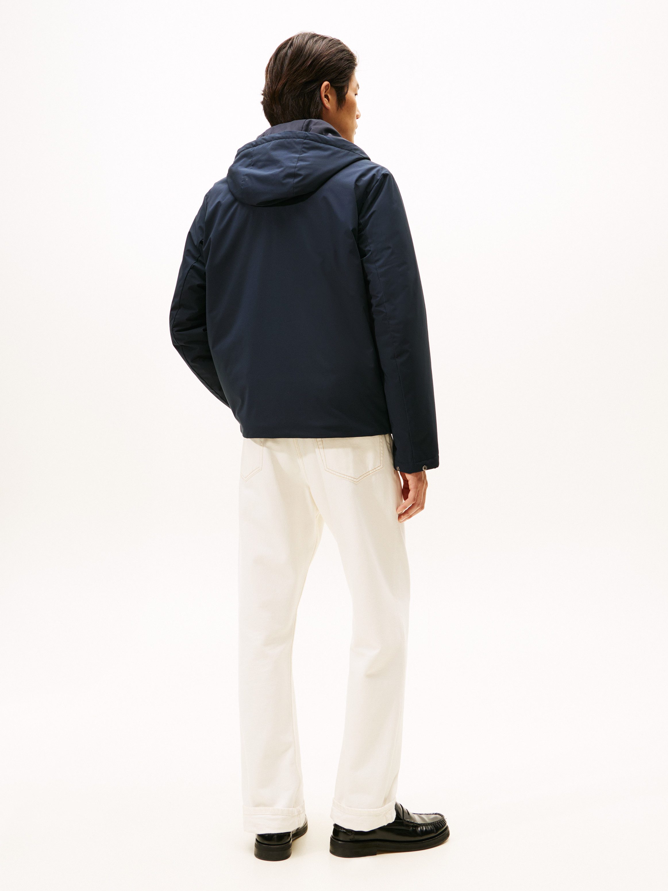 Tommy Hilfiger Funktionsjacke HOODED JACKET Kapuzenjacke Freizeitjacke Übergangsjacke Funktionsjacke – Bild 5 von 5