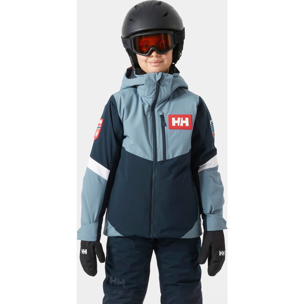 Helly Hansen Skijacke JR Elevate Jacket Hochfunktionale Skijacke für Kinder mit wasserdichter Technologie und