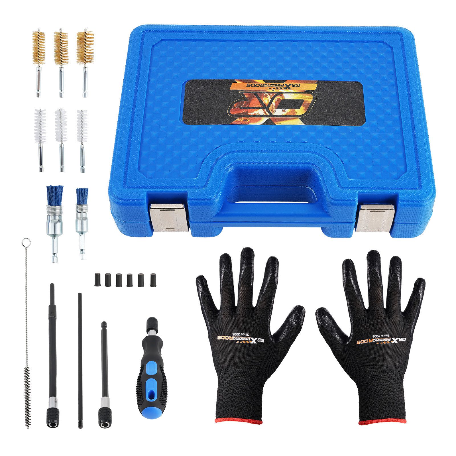 maXpeedingrods Reparatur-Set, Injektor Reinigungsset for BMW Diesel Benzin Werkzeug 19tlg Set