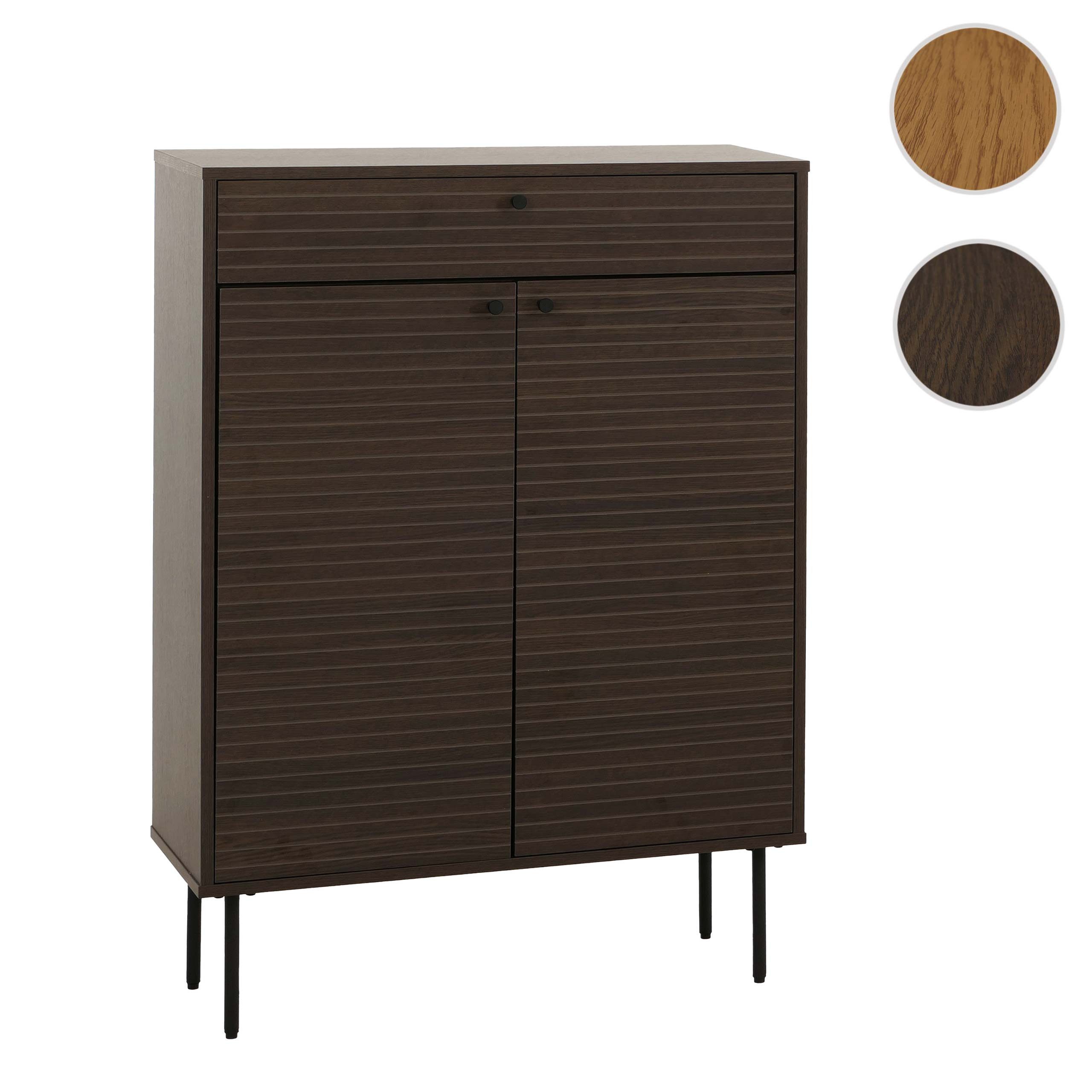 MCW Schuhschrank MCW-N78-SR Türoberfläche in skandinavischem Stil mit dekor günstig online kaufen