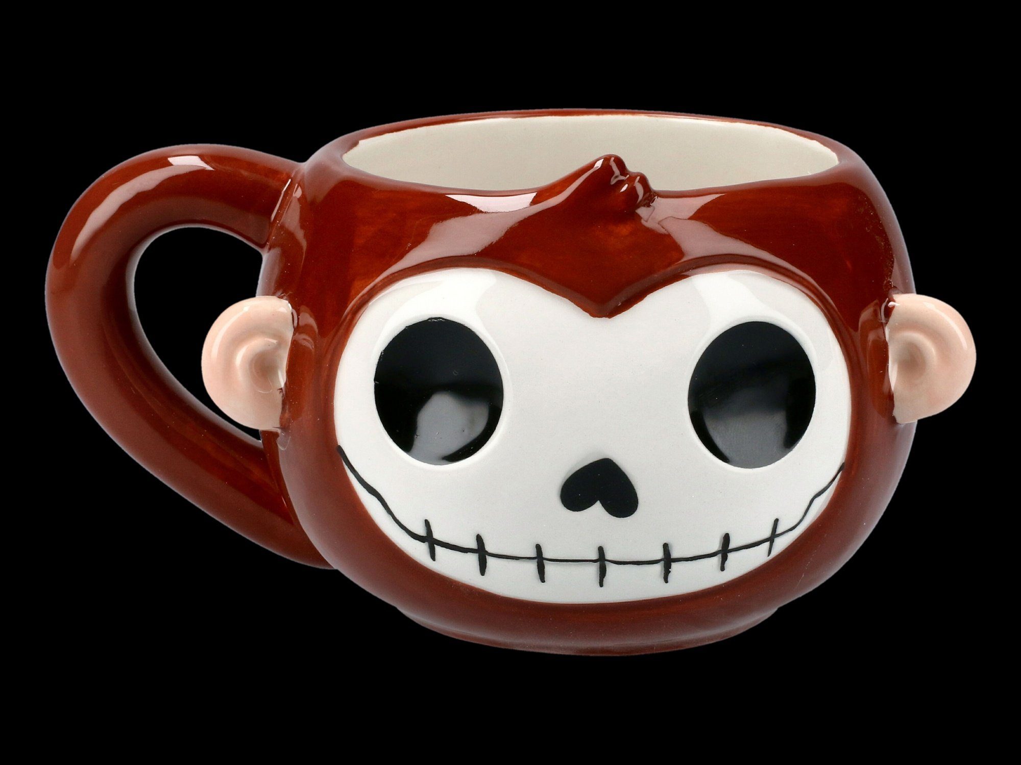 Figuren Shop GmbH Tasse Furrybones Keramik Tasse - Munky - Affe, Keramik