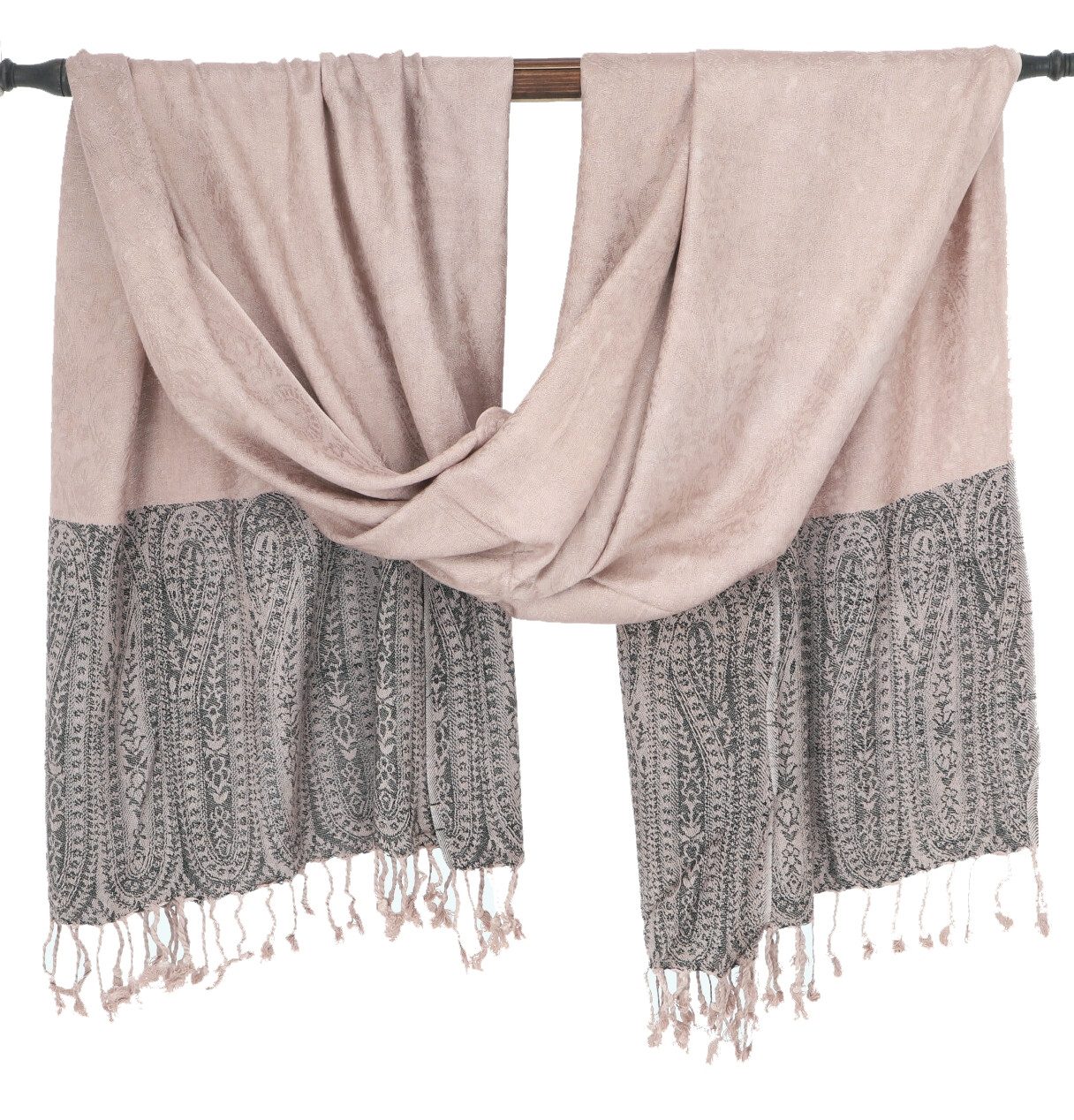 Guru-Shop Halstuch Weicher Viskose Schal, Stola mit Paisley,..