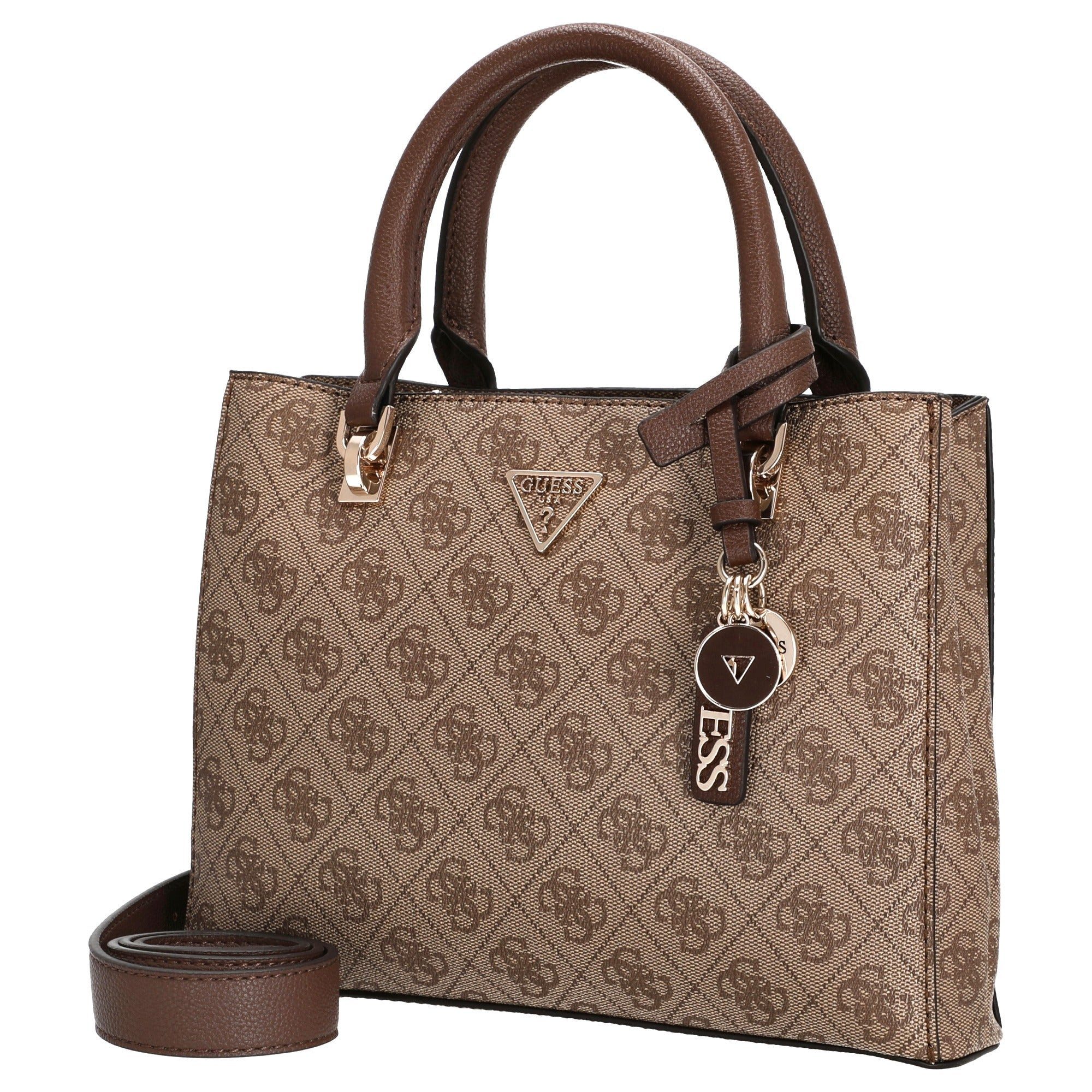 Guess Handtasche Noelle ll - Henkeltasche (latte logo/brown) günstig online kaufen