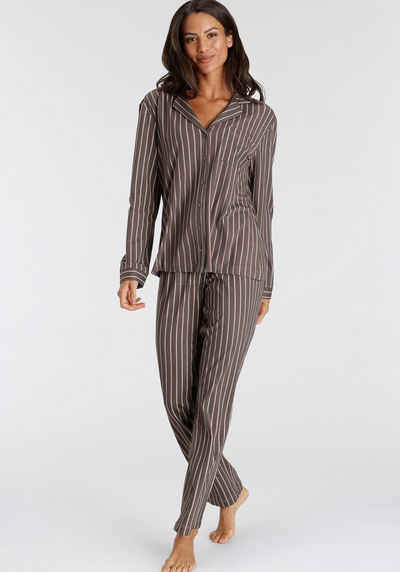 s.Oliver Pyjama (2 tlg) mit schönem Muster