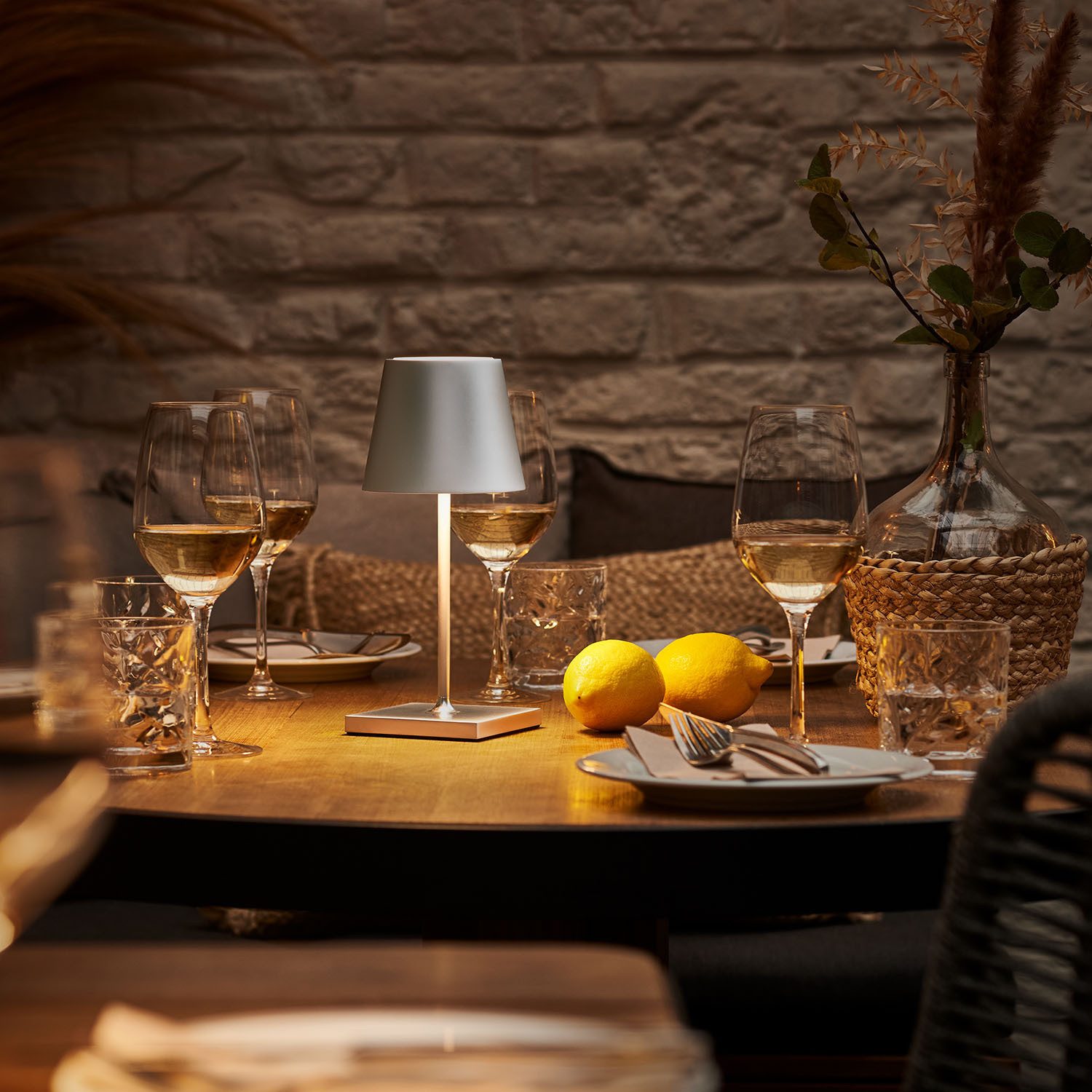 SIGOR LED Tischleuchte Akku-Tischleuchte, Dimmbar, LED fest integriert, War günstig online kaufen