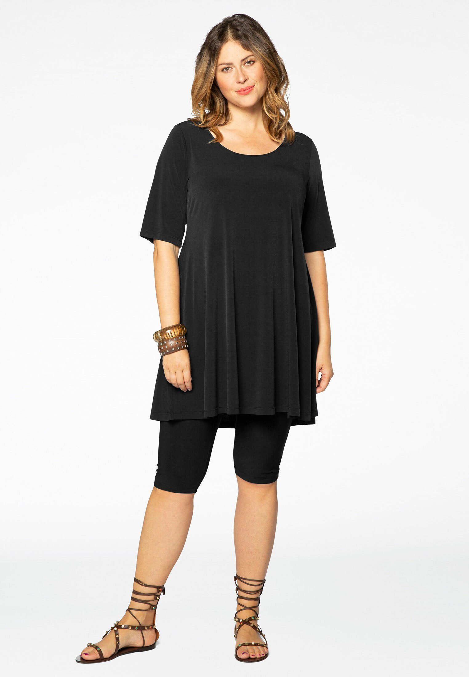 YOEK Langarmshirt Damen T-Shirt Große Größen günstig online kaufen