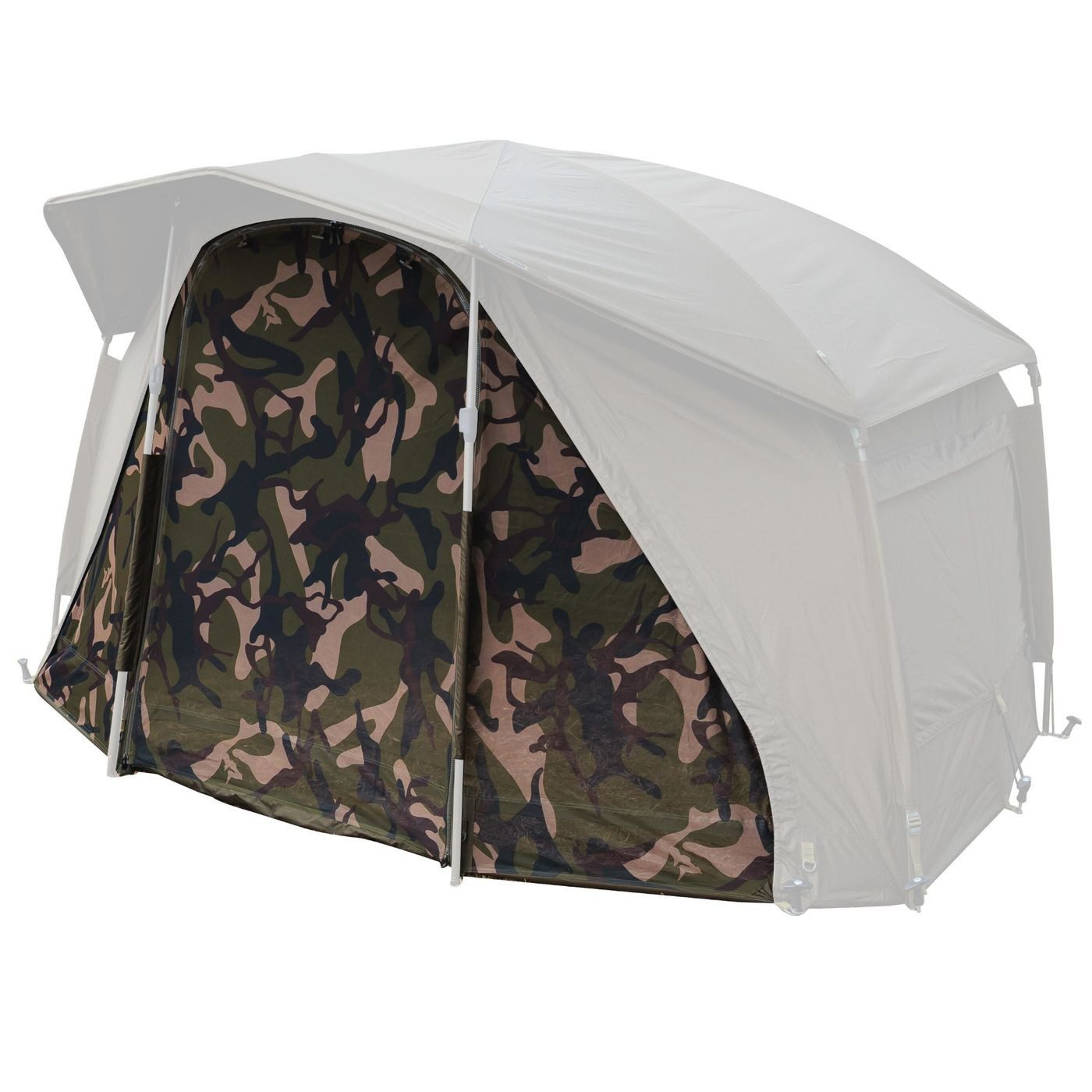 Angelzelt Fox Frontier II XL Camo Mozzy Mesh - Mückennetz Front