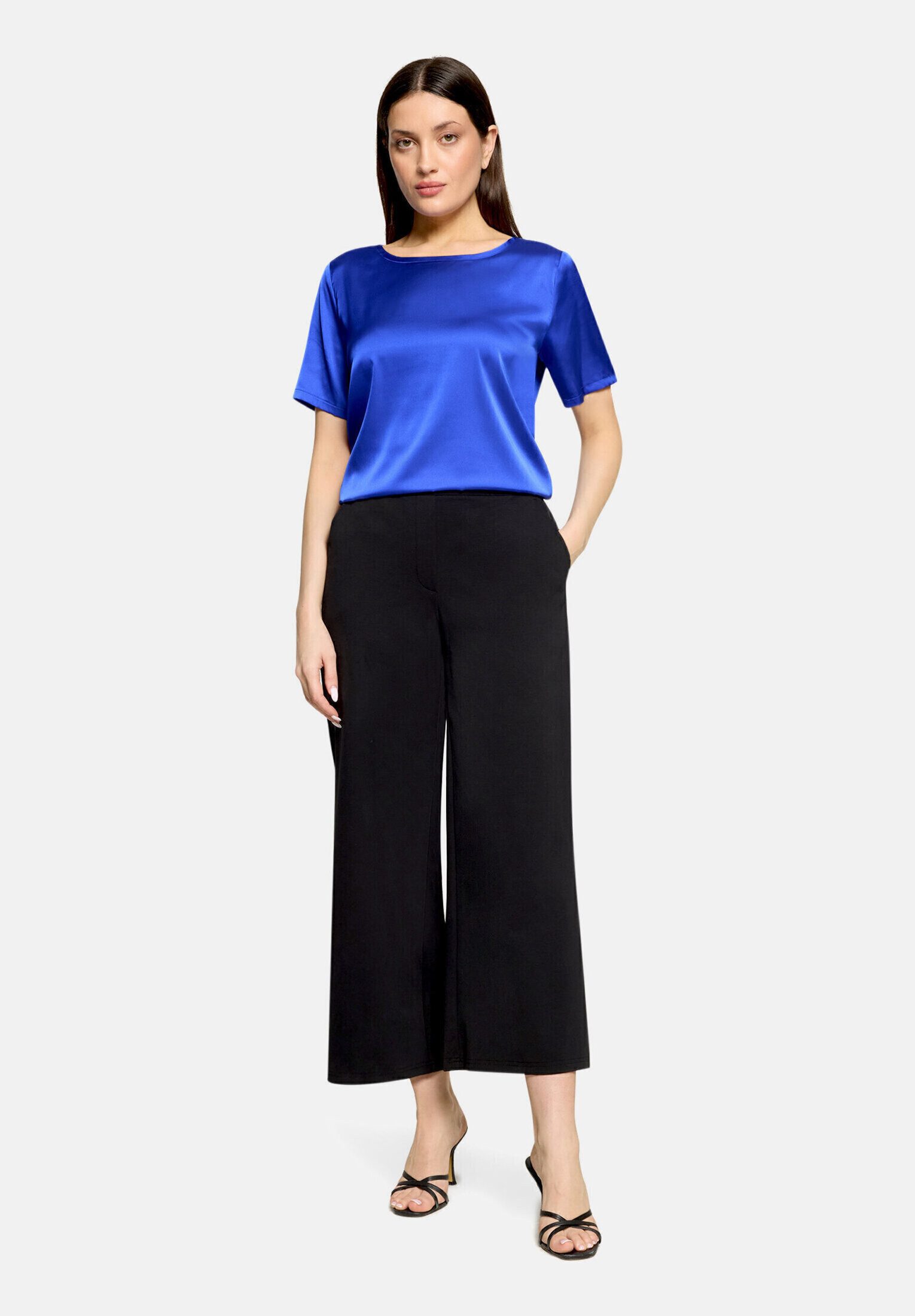 Betty Barclay Schlupfbluse Damen mit Rundhalsausschnitt