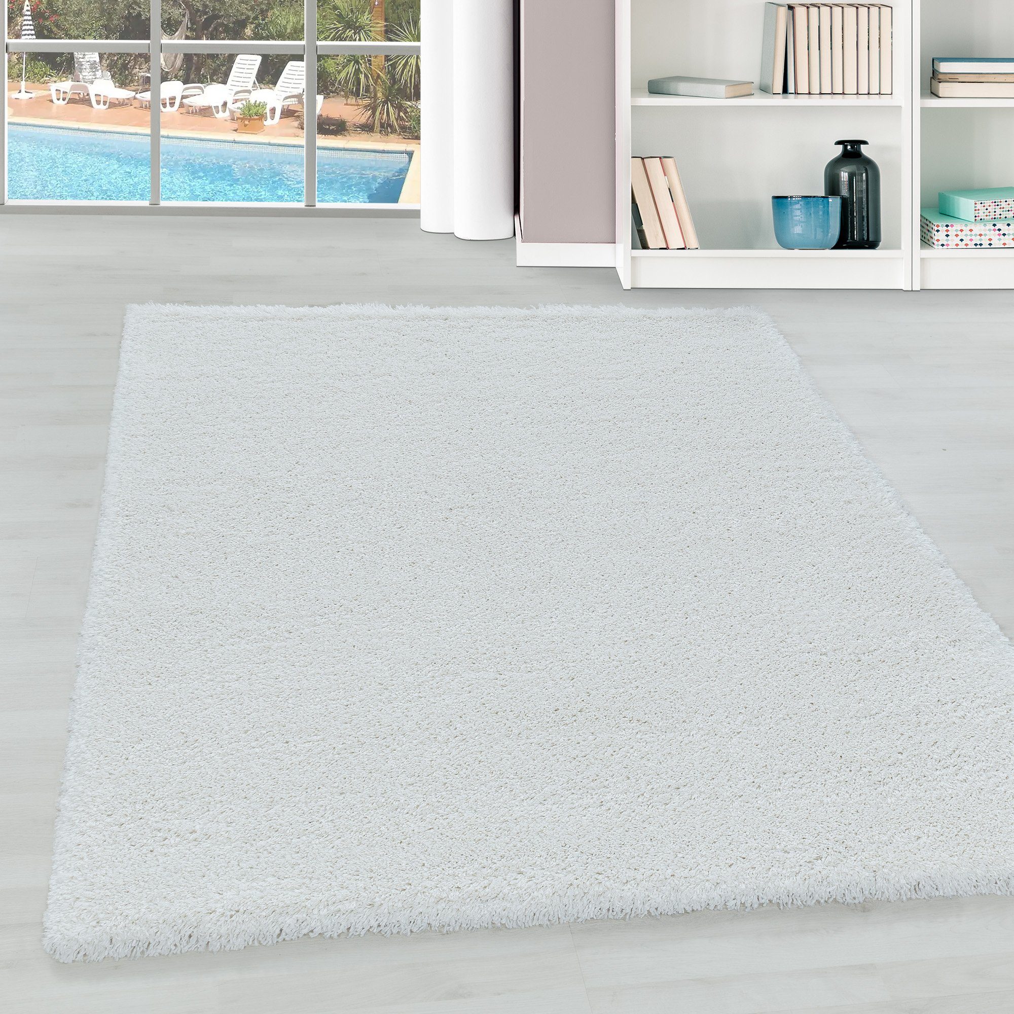 Teppium Teppich Unicolor - Einfarbig, Rechteckig, Höhe: 30 mm, Teppich Wohn günstig online kaufen