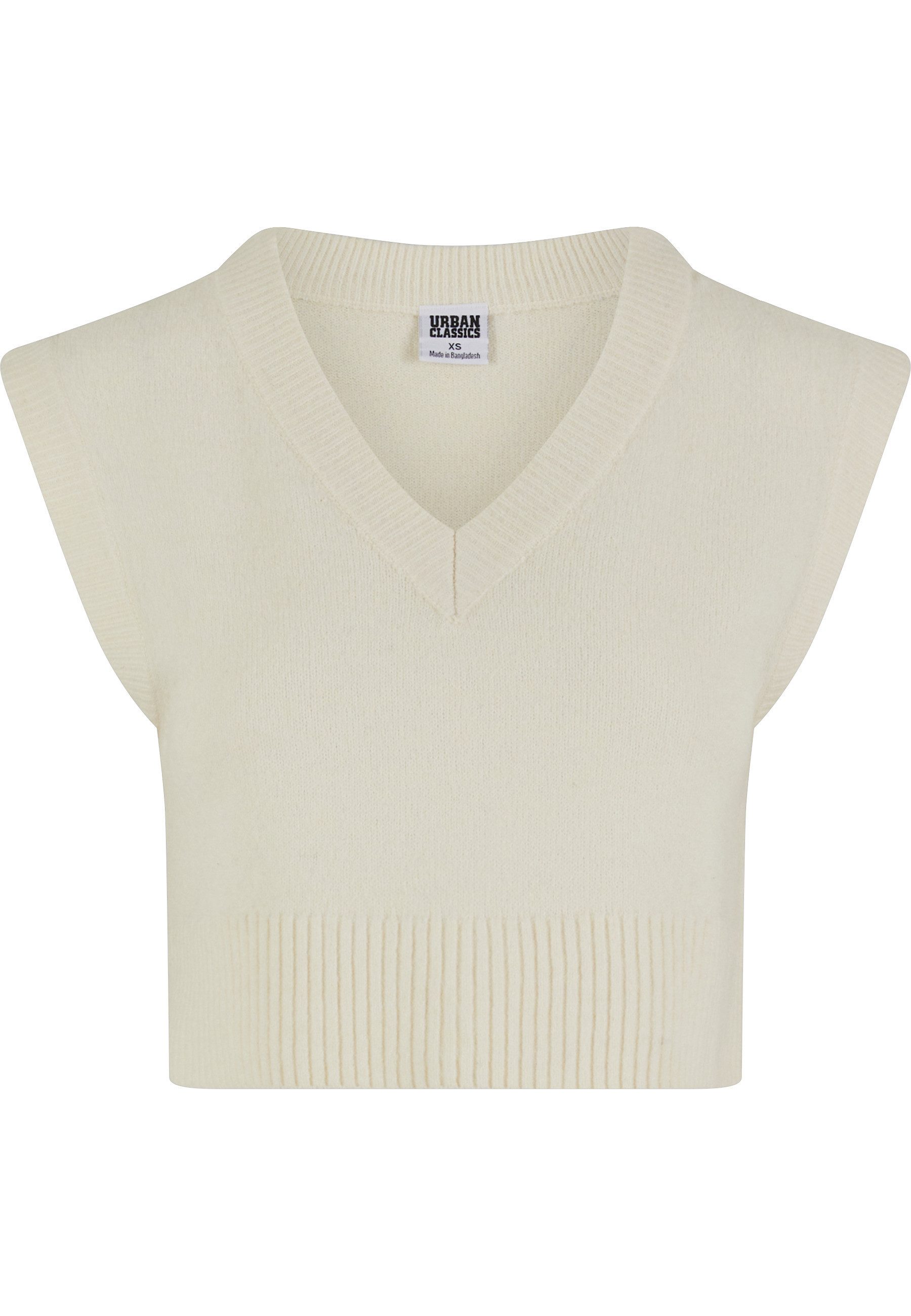 URBAN CLASSICS Steppweste Urban Classics Ladies Soft Knit Pullunder