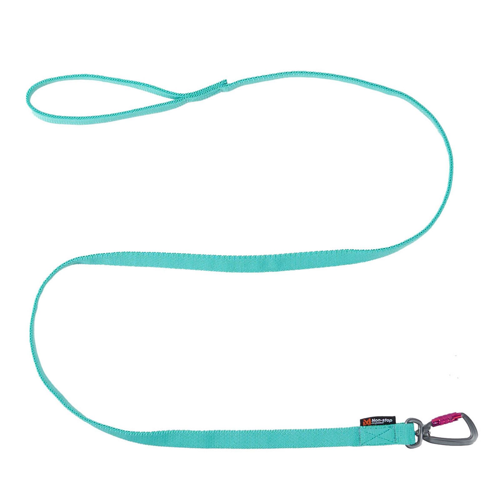 Non-stop dogwear Joggingleine BUNGEE Leash Aqua 2m 353AQ, Passend für canicross und dogtrekking