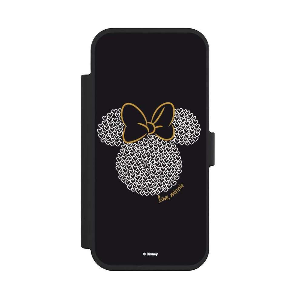 NIVOCASE Handyhülle Minnie Mouse Disney Muster Minnie Black and White, Apple iPhone Air Klapphülle Handyhülle aus Kunst Leder