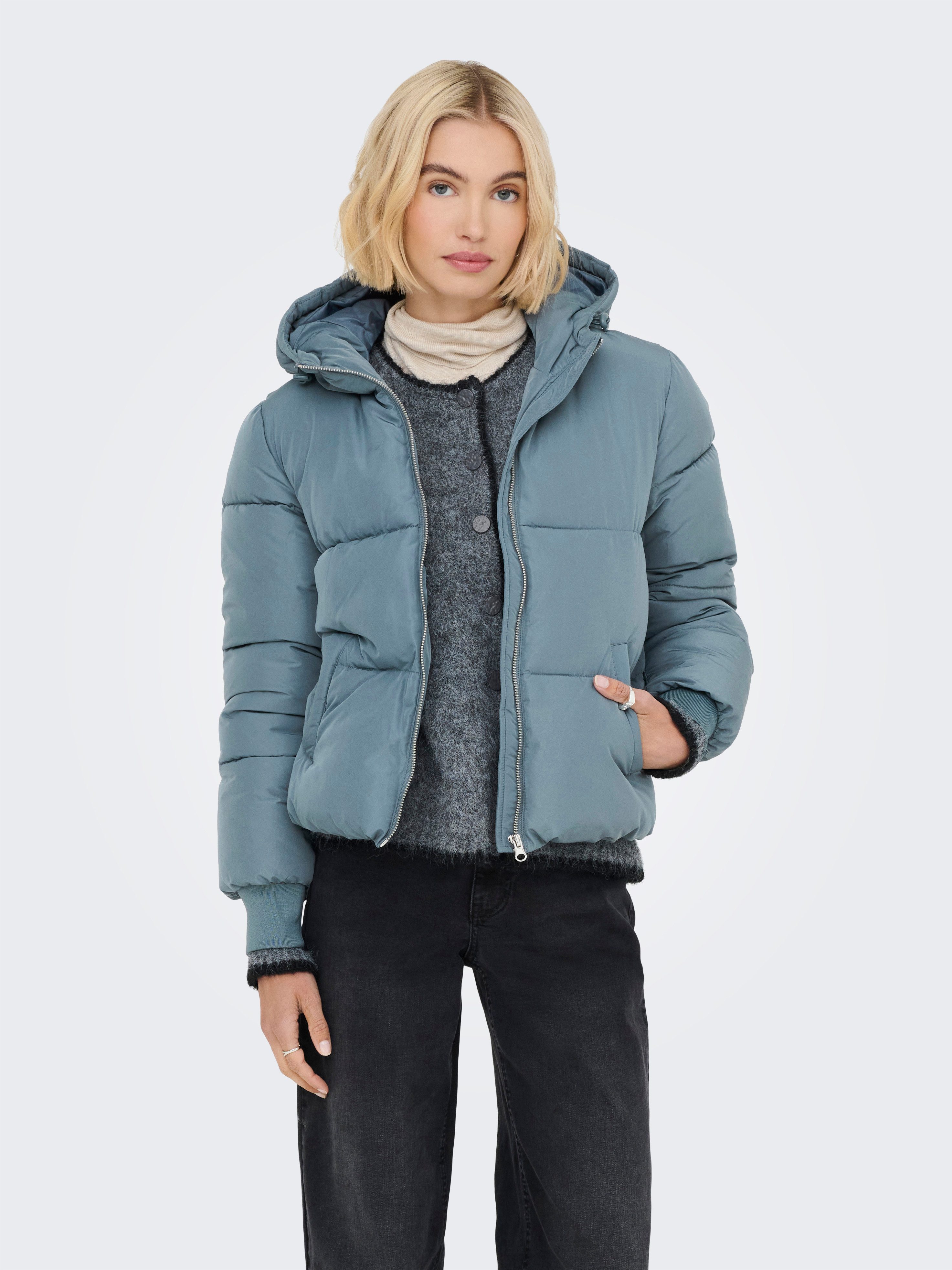 JDY Steppjacke JDYNEWERICA LIFE SHORT HOOD günstig online kaufen