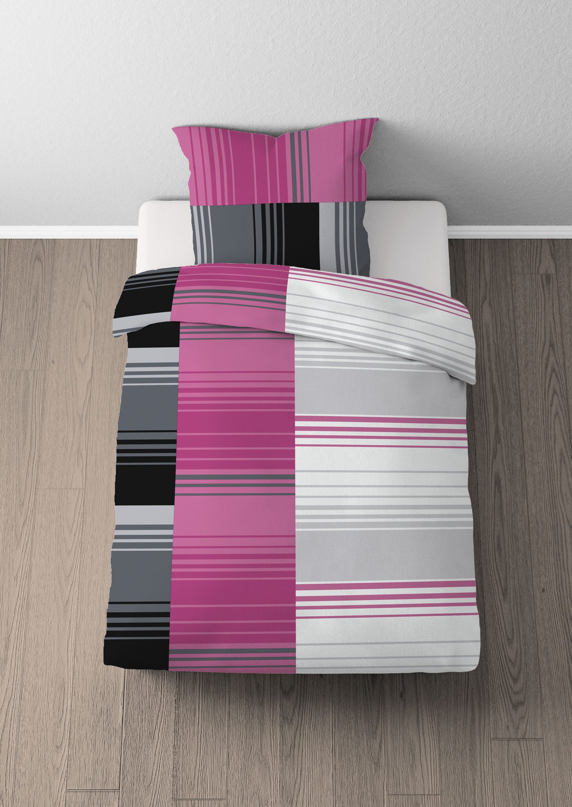 Castell - Markenbettwäsche Bettwäsche "0040756" 2 Stk. tlg. hautsympathisch günstig online kaufen