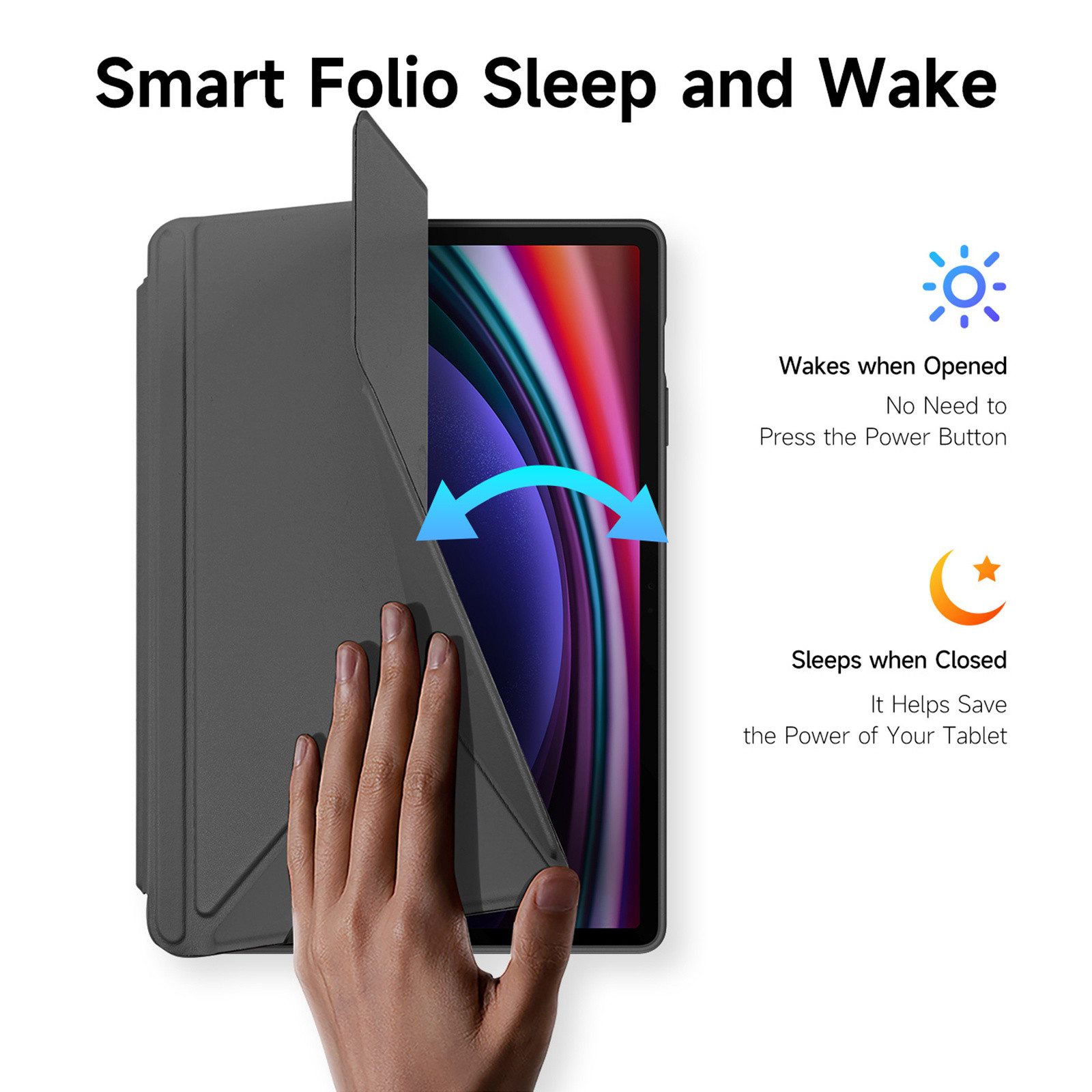 Dux Ducis Tablet-Hülle Schutzhülle Tablet-Hülle kompatibel mit Samsung Galaxy Tab S9