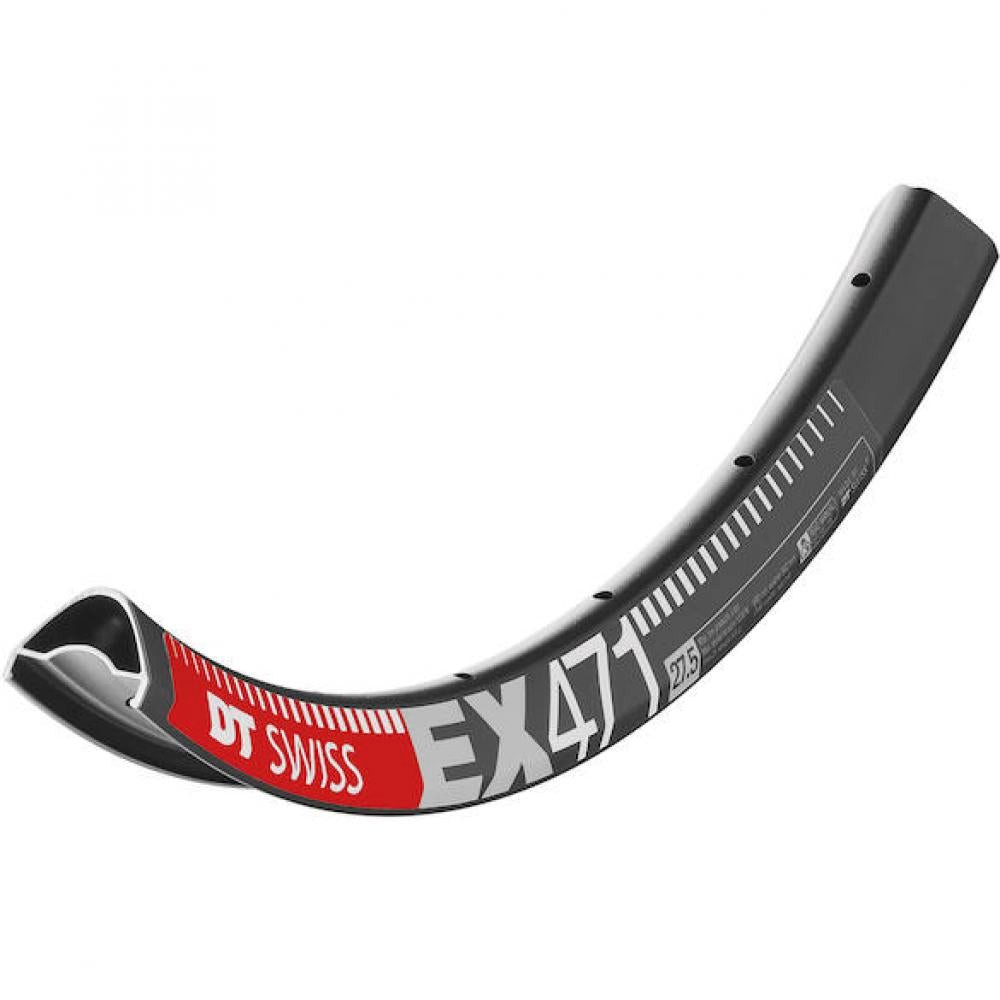 Laufrad DT Swiss Felge EX 471 27,5" 28 Loch Schwarz - robuste Enduro-Felge für