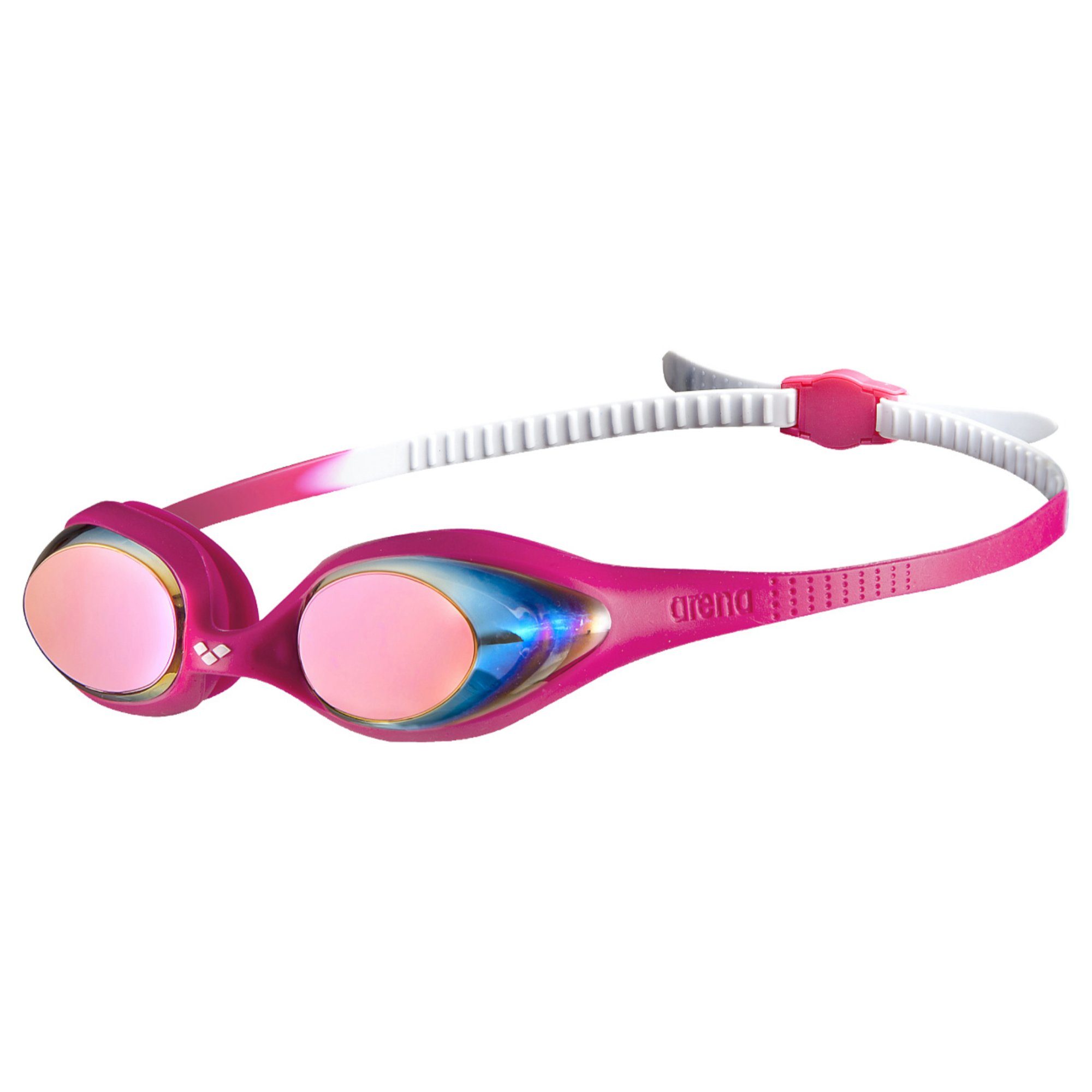 Arena Schwimmbrille arena Spider Junior Mirror, (1-St), maximalen Schutz vor Sonnenstrahlen