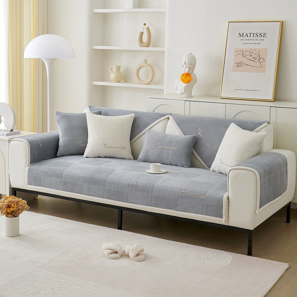 TUWENA Sofahusse Sofa Überzug 1 2 3 4 Sitzer,Sofaschoner rutschfest,CouchÜb günstig online kaufen