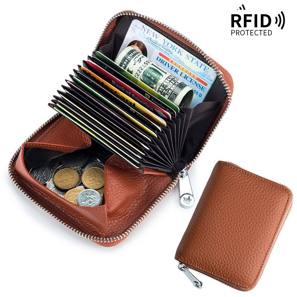 VIVIHEYDAY Etui Kartenetui Kreditkarten Etuis, Leder günstig online kaufen