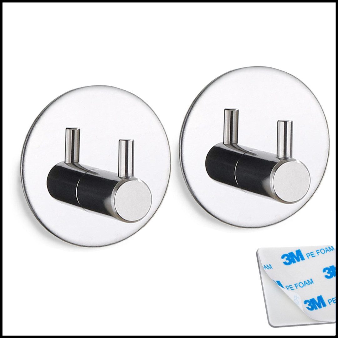 LIVINA HOME Handtuchhaken Haken selbstklebend Bad und Küche, Handtuchhalter günstig online kaufen