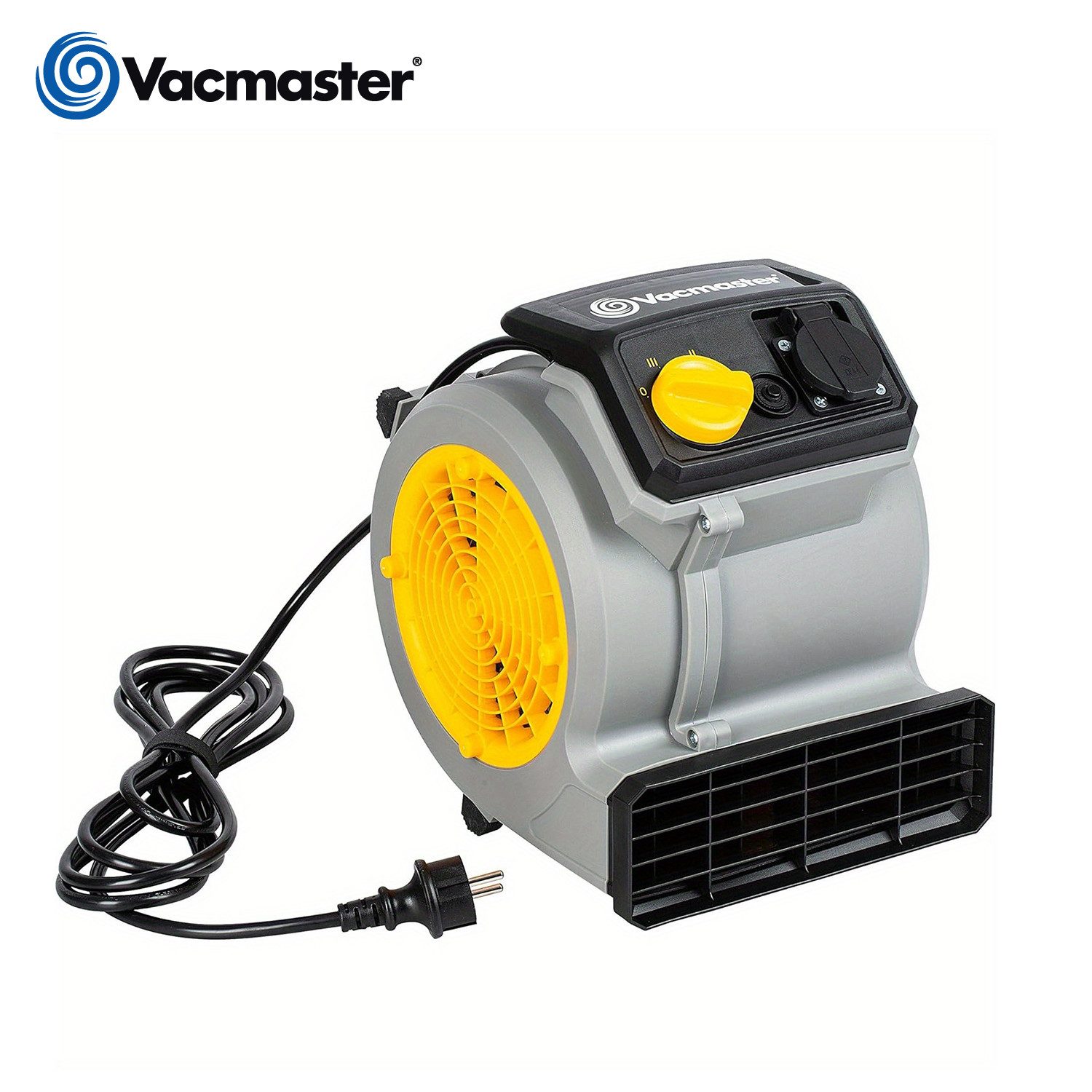 Vacmaster Elektro-Gebläse Air Mover Gebläse mit 3 Geschwindigkeitsstufen, Teppich-Trockner, Leise Tischventilatoren, fur Kühlung, Lüftung, Trocknung, 124W