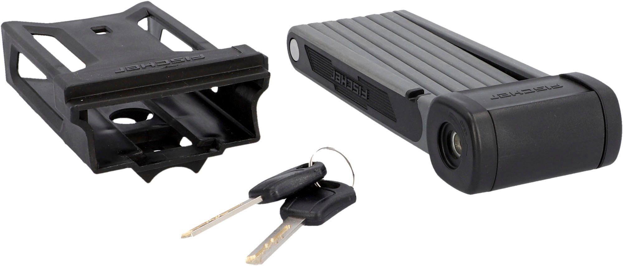 FISCHER Fahrrad Faltschloss Faltschloss Soft-Touch PROTEC FKS110