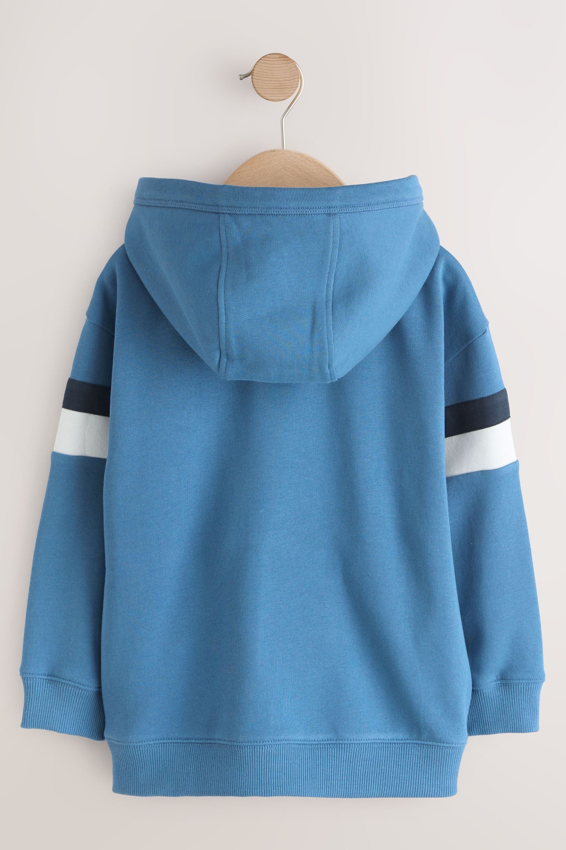 Next Kapuzenpullover Kapuzenjacke in Blockfarben (1-tlg)
