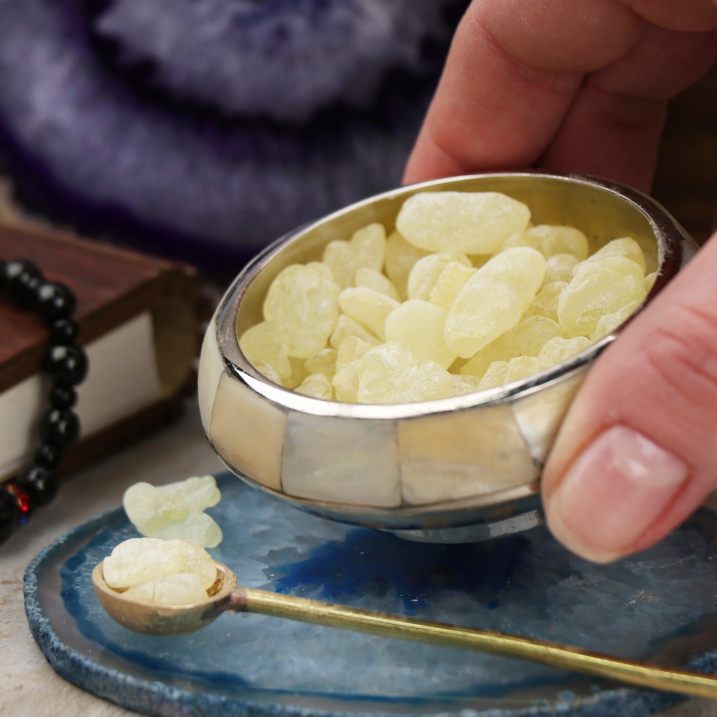 NKlaus Räucherschale 20g Mastix Electa Nuturharz Mastichum Chios günstig online kaufen