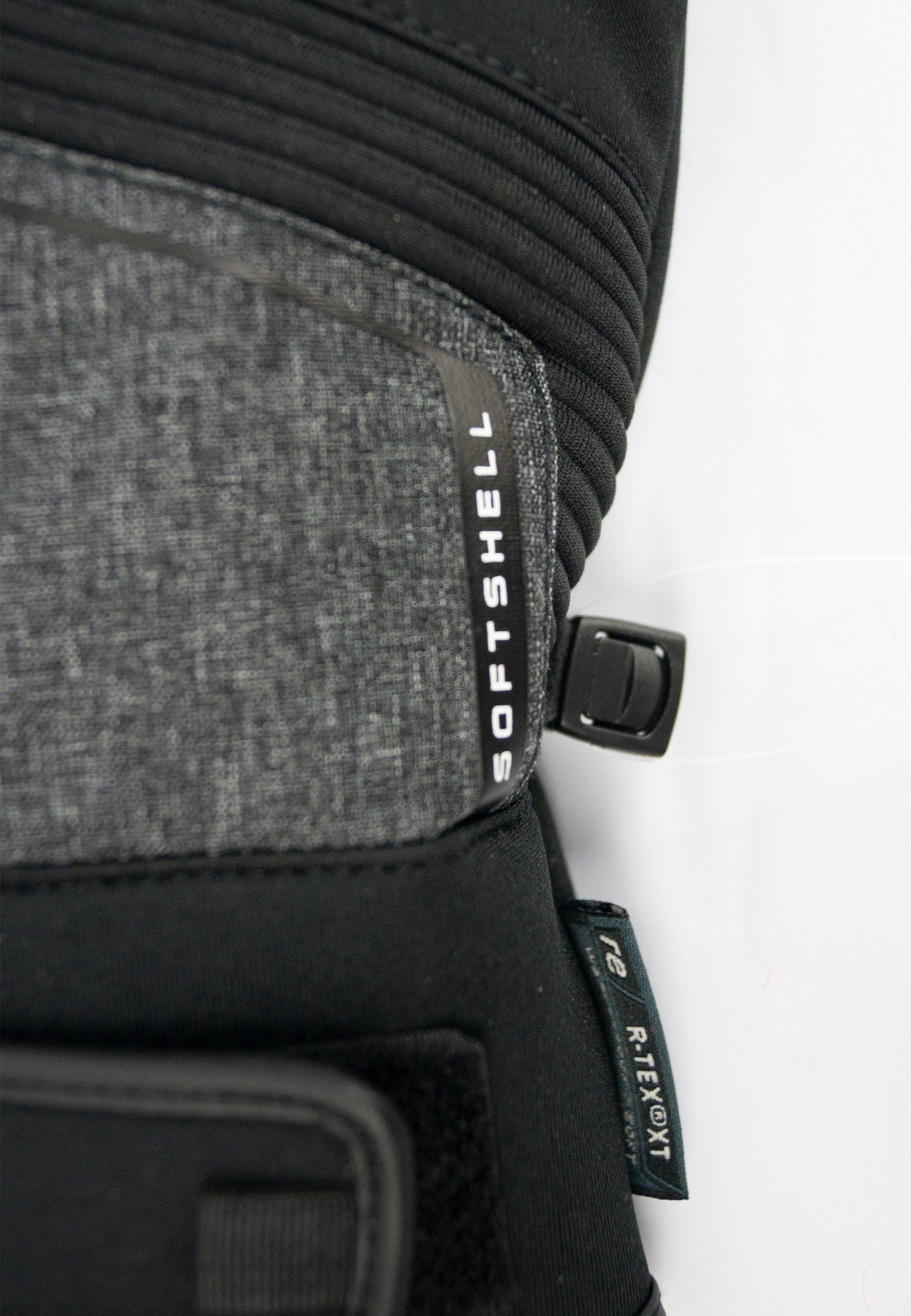 Luca Reusch R-TEX® schwarz-meliert hochwertigem XT Material Skihandschuhe aus