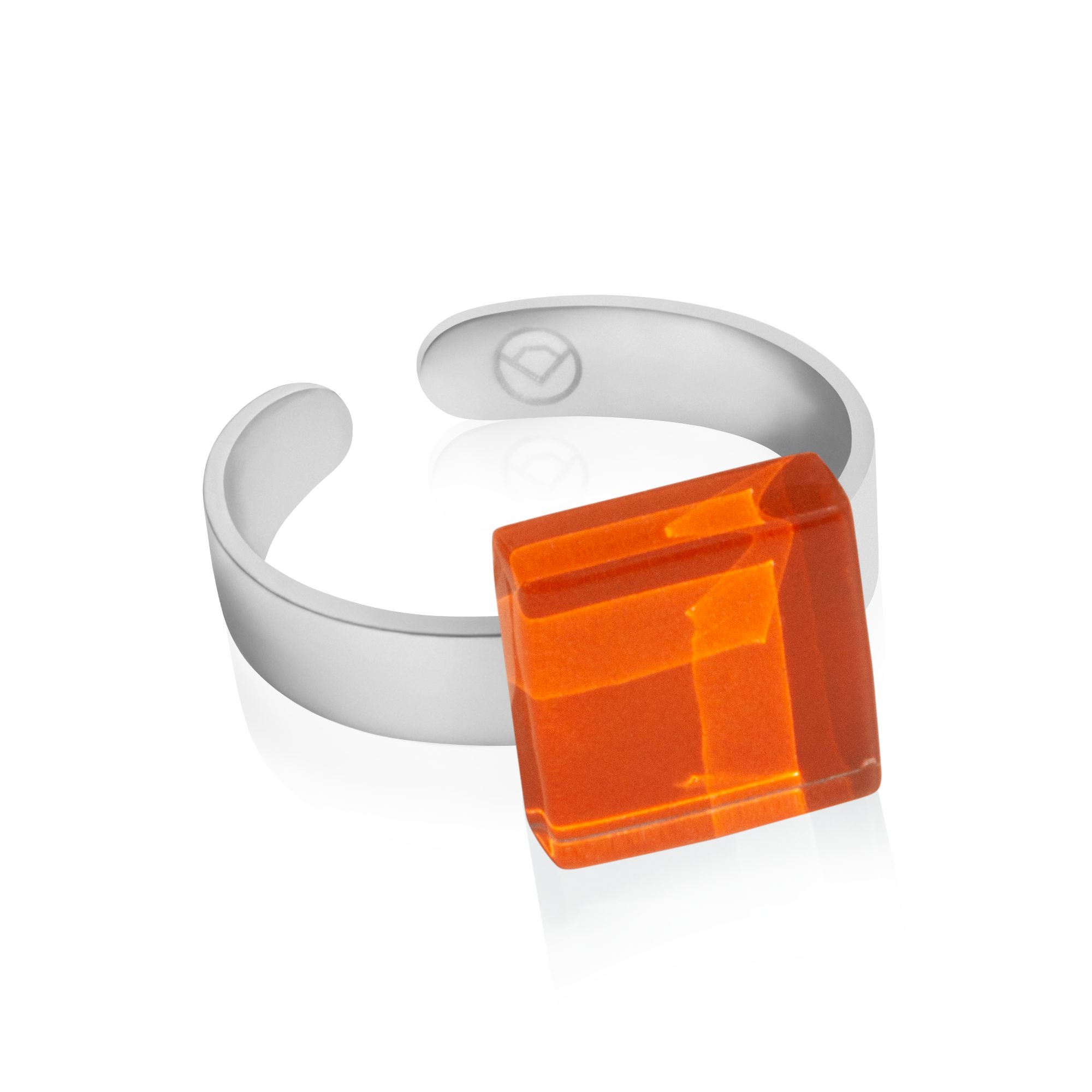 ALEXASCHA Fingerring Kleiner Ring mit Stein • verstellbar Ø 17-20mm • Geburtsstein Schmuck