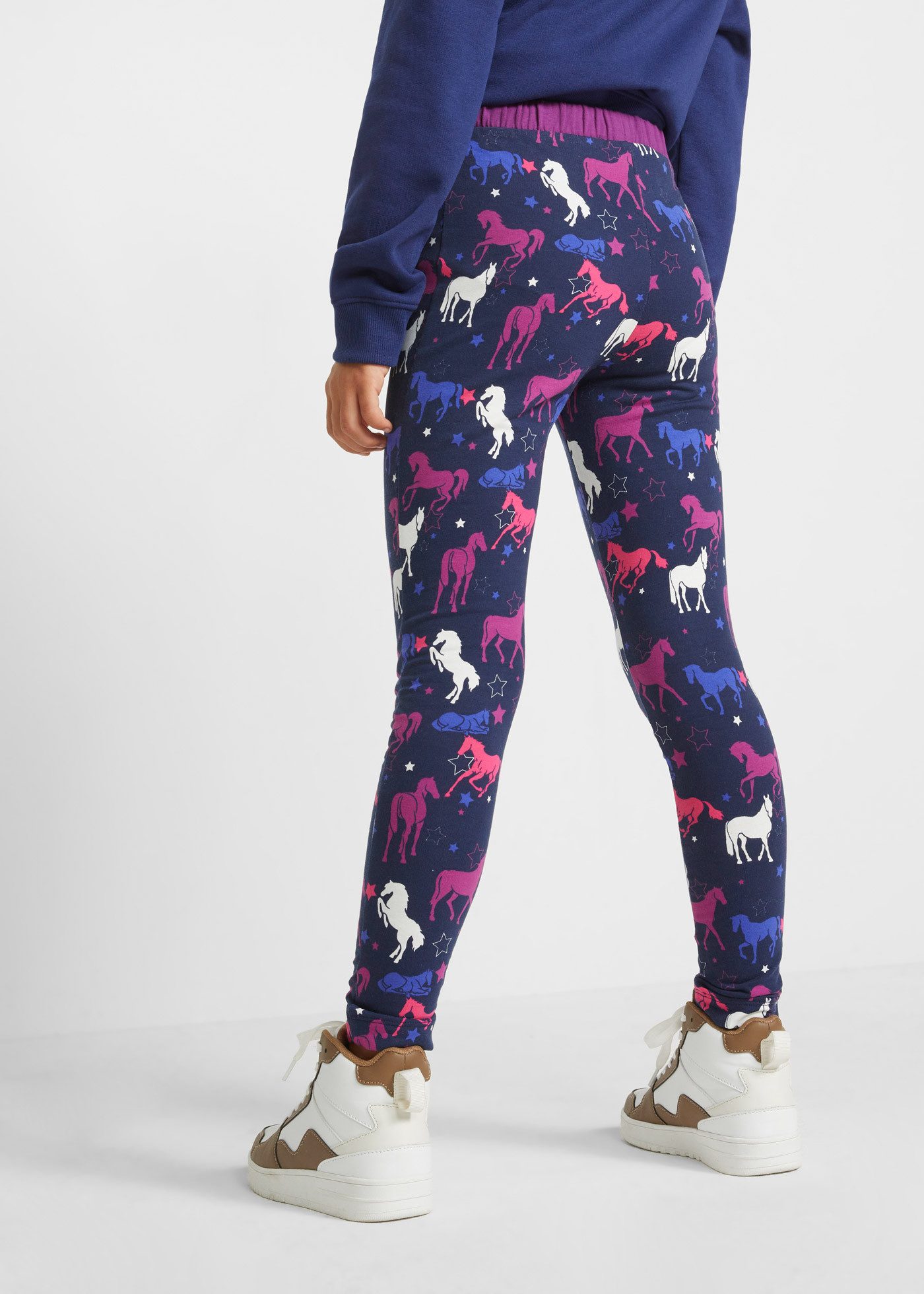 bonprix Thermoleggings Thermo-Leggings mit Pferdemotiv