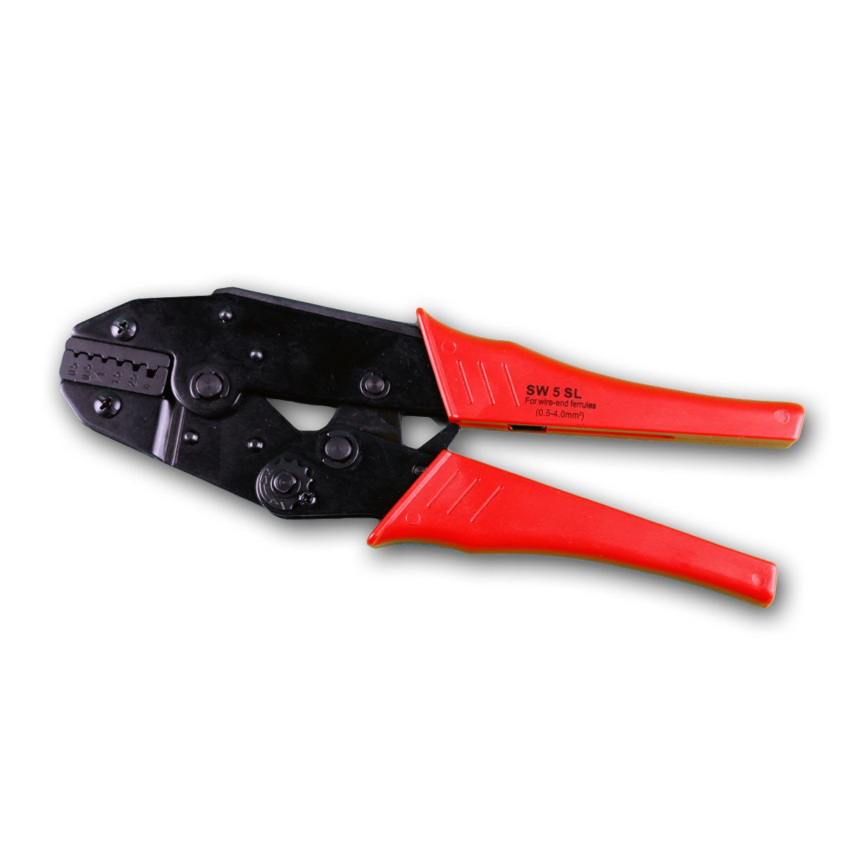 Maxtrack Crimpzange Crimpzange für Stiftkabelschuhe & Aderendhülsen