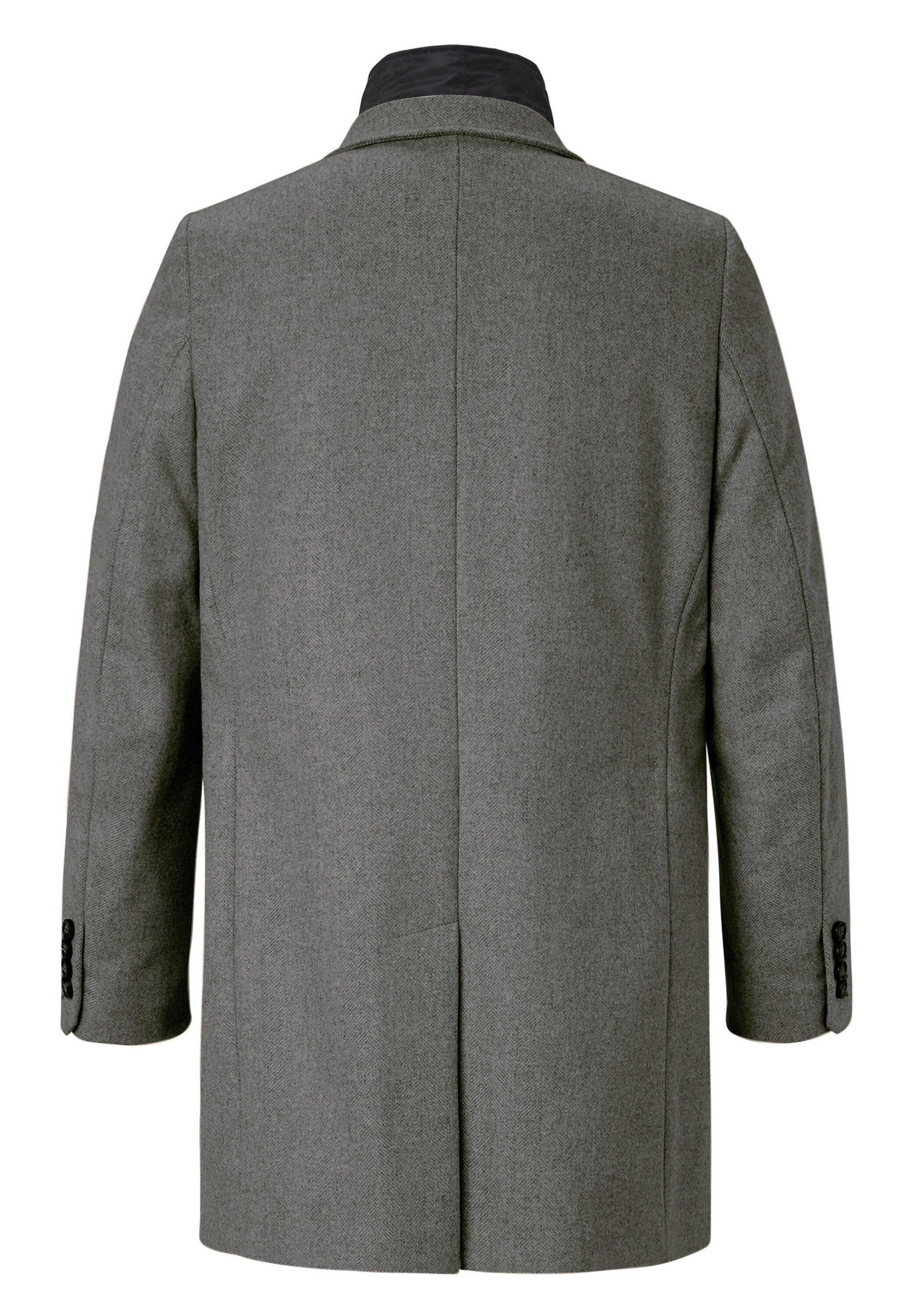 Newton Wollmantel grey/anthra Mantel L Jackets S4 moderner