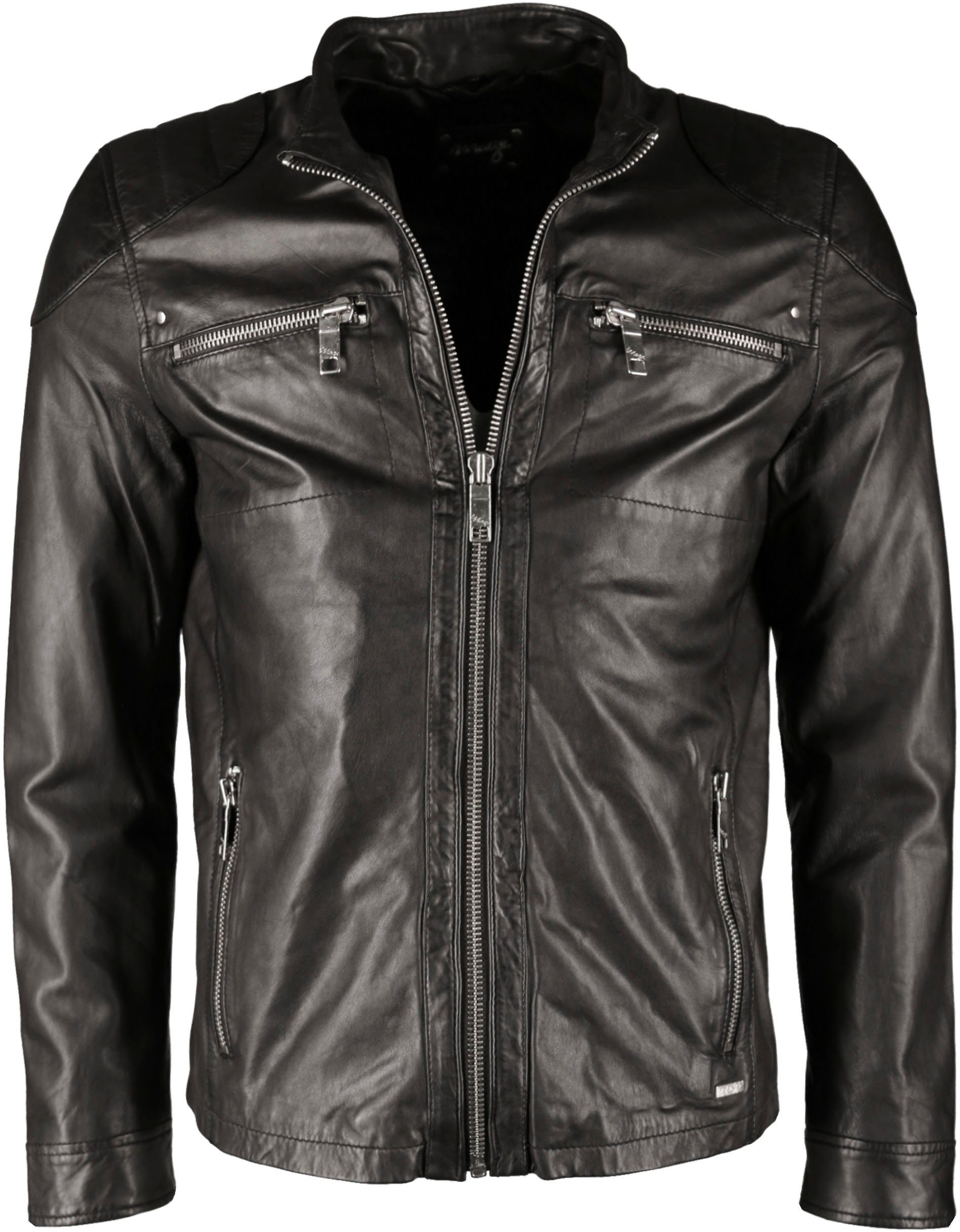 Maze Lederjacke schwarz