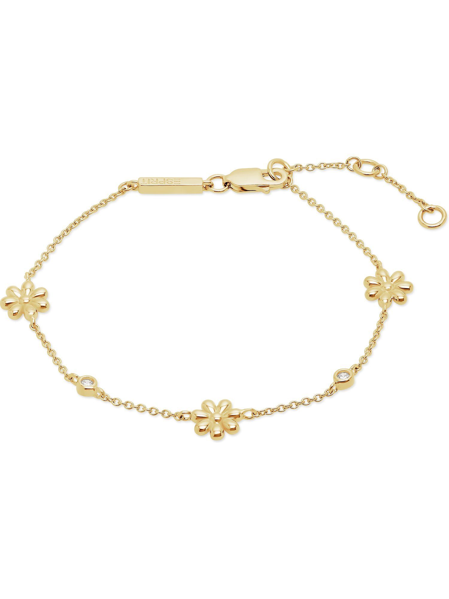 Esprit Silberarmband ESPRIT Damen-Armband 925er Silber Blume, Modern