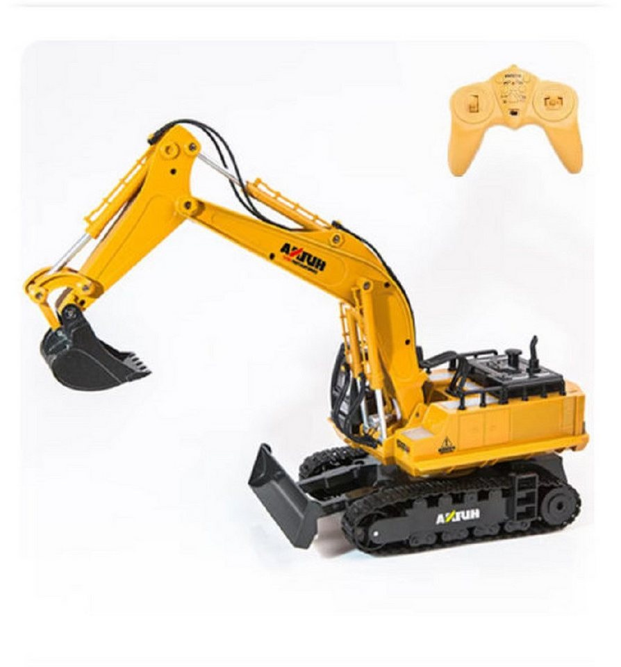Thumbnail - COIL RC-Bagger Raupenbagger, Bulldozer, Ferngesteuerter Bagger Spielzeug, (HUINA 1510), 1:16, LED, 11 Steuerkanäle, Freq...
