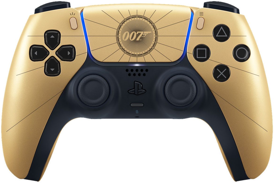 PlayStation 5 007 First - Light Limited Edition Gold DualSense Wireless-Controller