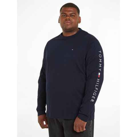 Tommy Hilfiger Big & Tall Langarmshirt BT-TOMMY LOGO LONG SLEEVE TEE-B