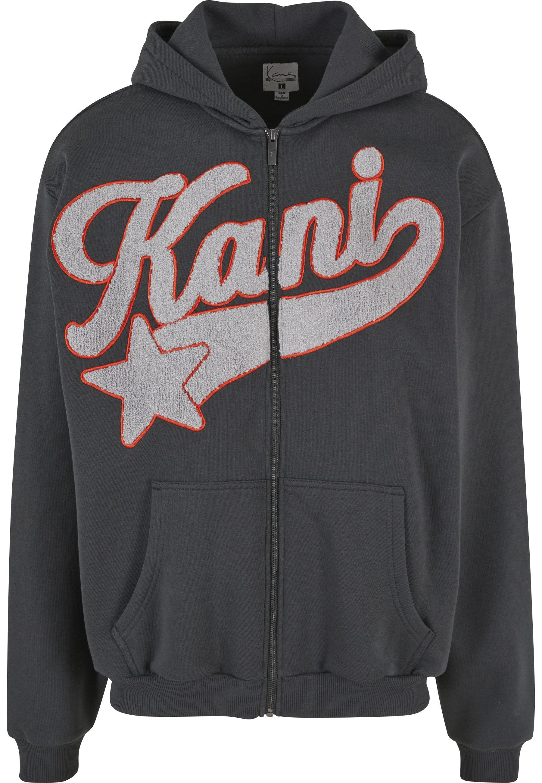 Sweatjacke Karl Kani Karl Kani Kani Star Logo OS Full Zip Hoodie