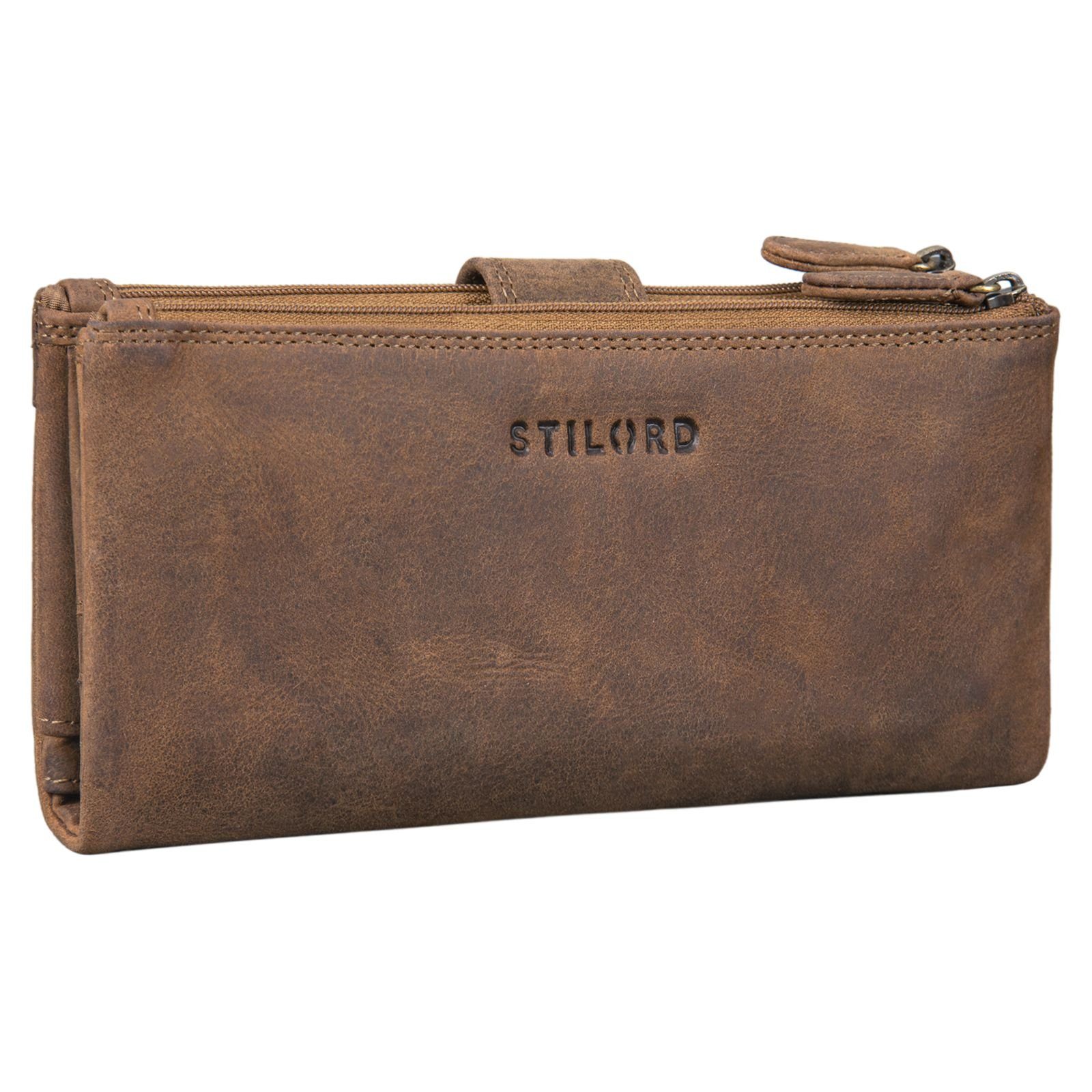 STILORD Geldbörse "Camille" Große Geldbörse Damen Leder günstig online kaufen