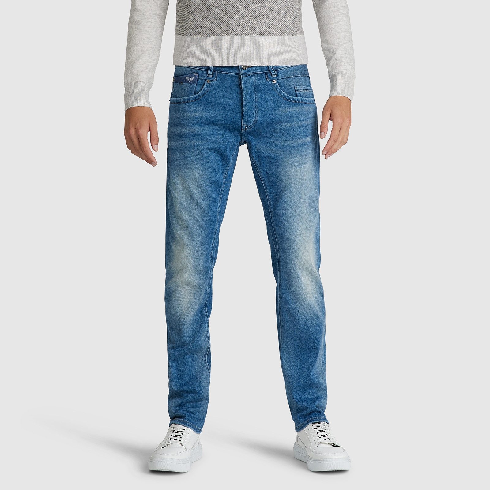 5-Pocket-Jeans PME LEGEND COMMANDER 3.0 blue denim sweat PTR2203708-BDS