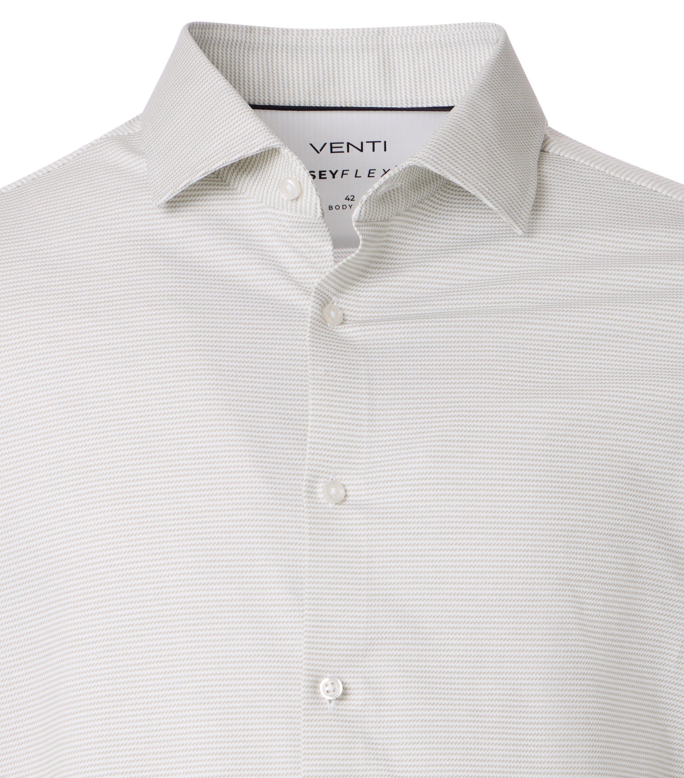 VENTI Businesshemd VENTI Businesshemd Jerseyflex gestreift