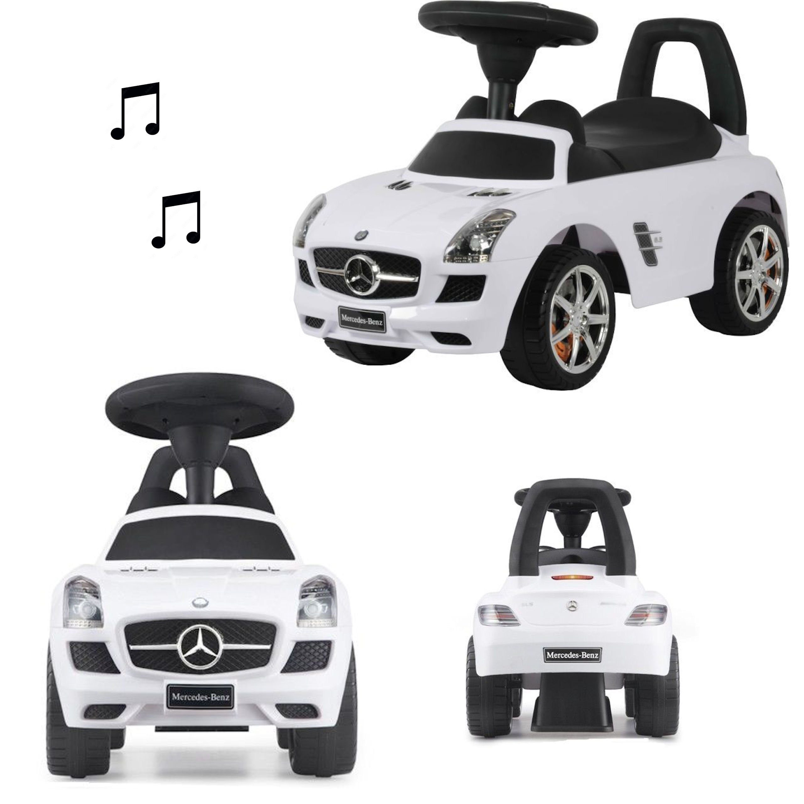 COIL Rutscherauto Rutschauto, Mercedes-Benz SLS AMG, Spielzeugauto, ab 12 Monaten