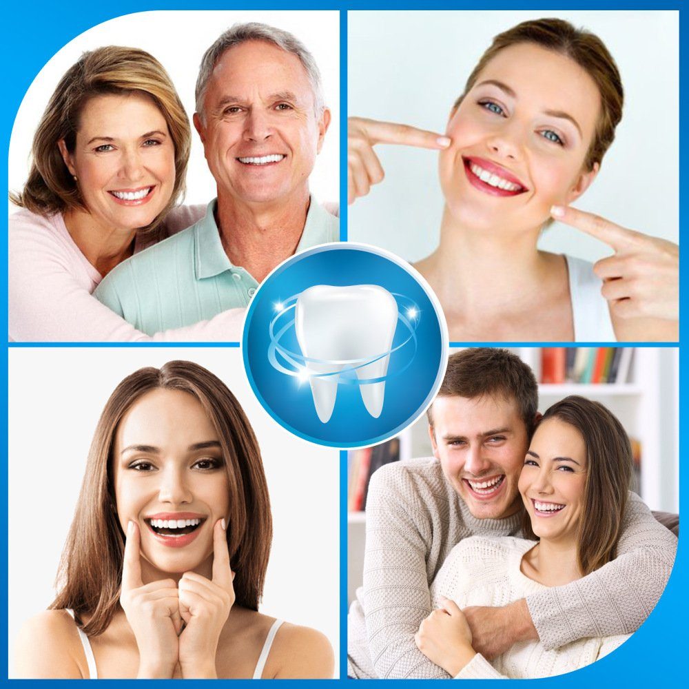 Haushalt Zahnpflege FeelGlad Schall-Zahnreinigungsgerät Zahnreinigung Set, Professionell Ultraschall Zahnsteinentferner für Pfle