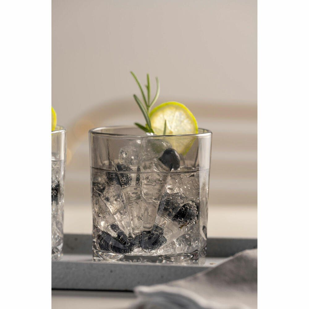 LEONARDO Glas Capri, 330 ml, Grau, Glas