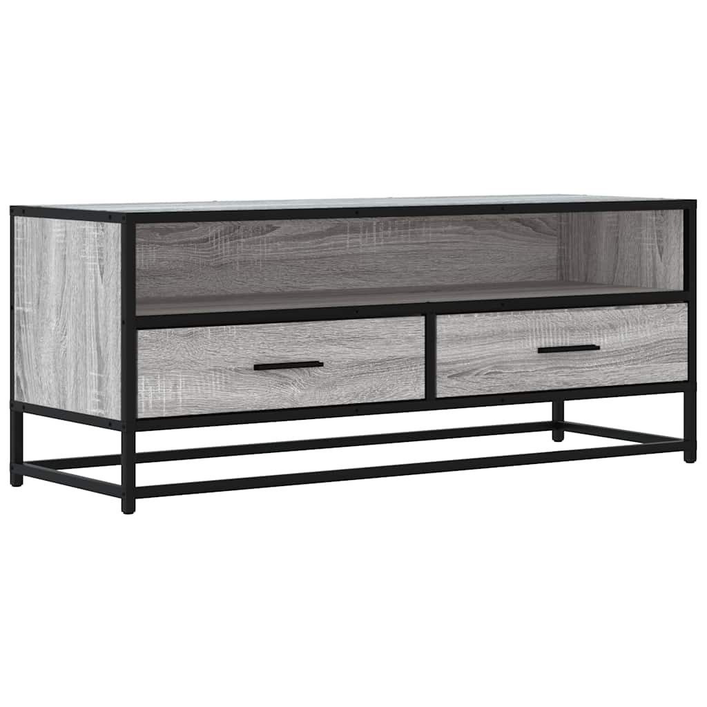 vidaXL TV-Schrank TV-Schrank Grau Sonoma 100x34,5x40 günstig online kaufen