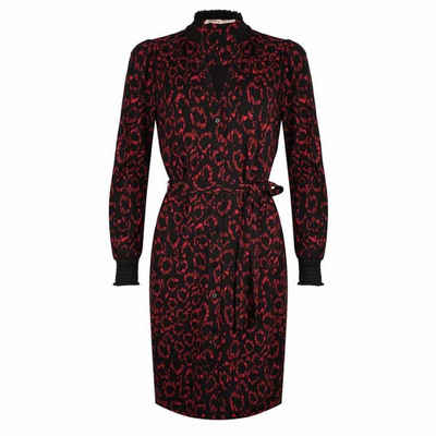 Esqualo Jerseykleid »W21.30740 Dress smock red brush print«