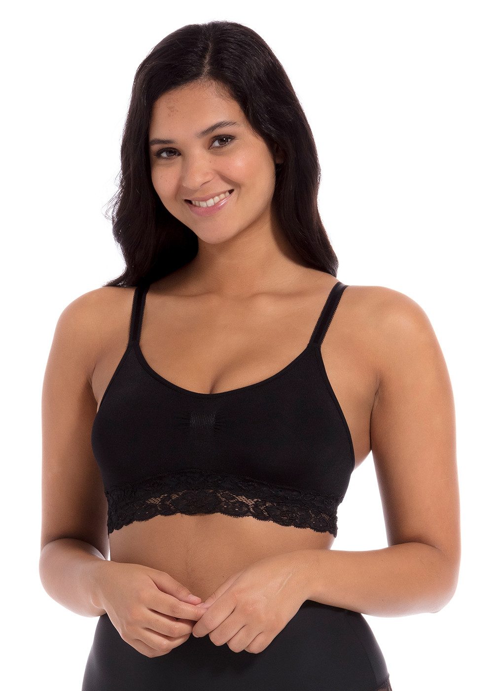 MAGIC Bodyfashion Bustier Weiche Spitze unterhalb der Brust für einen eleganten Look