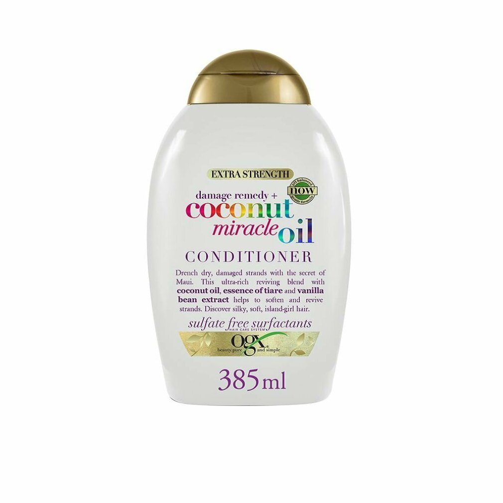 OGX Haarspülung OGX Damage Remedy Coconut Miracle Oil Conditioner 385ml